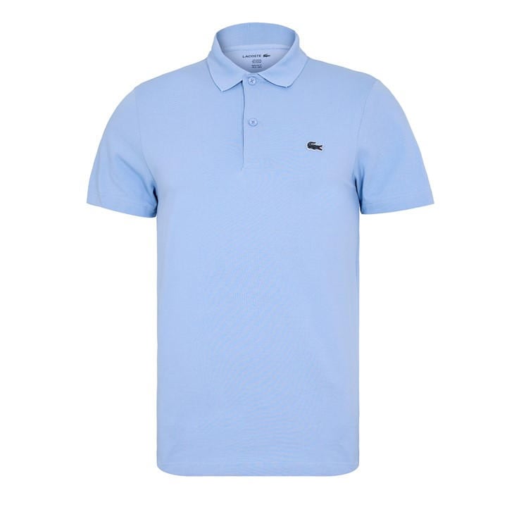 Lacoste Men's Blue Regular Fit Short Sleeve Polo Shirt in Size 2XL, Sports Direct