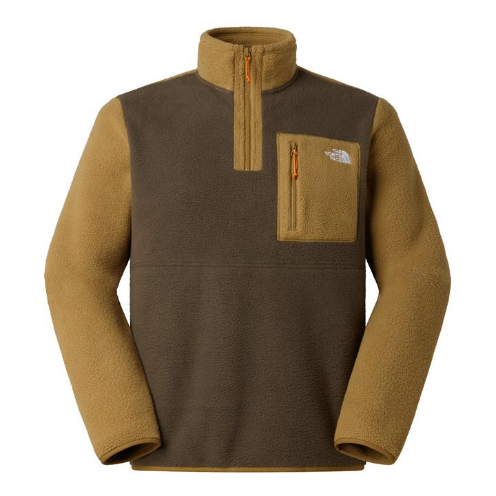 The North Face Men's Green Yumiori Quarter Zip   in Size M, Sports Direct