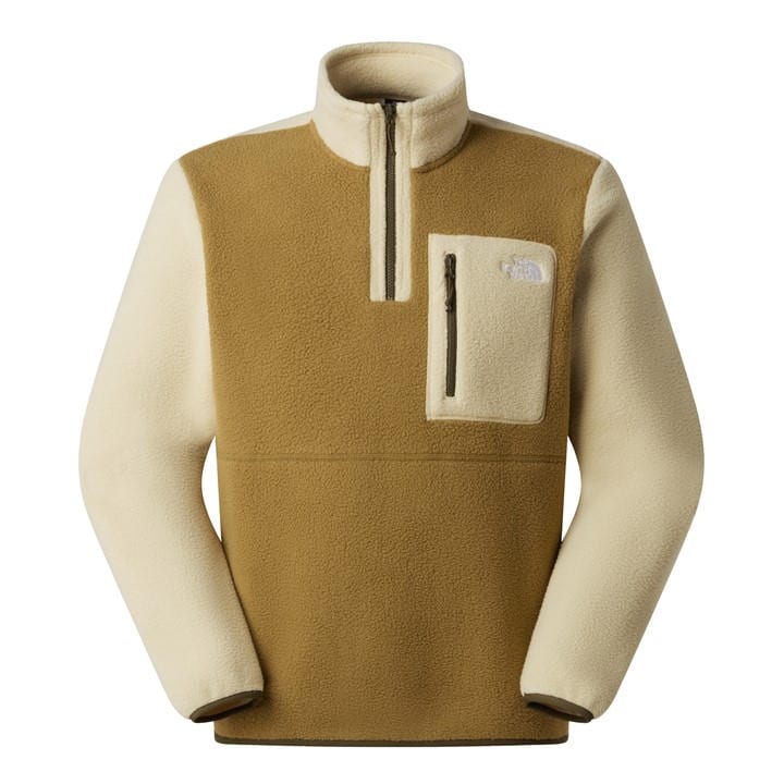 The North Face Men's Brown Yumiori Quarter Zip   in Size XL, Sports Direct