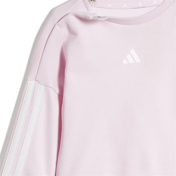 Розово/Бяло - adidas - Infants BOS Jog French Terry Set