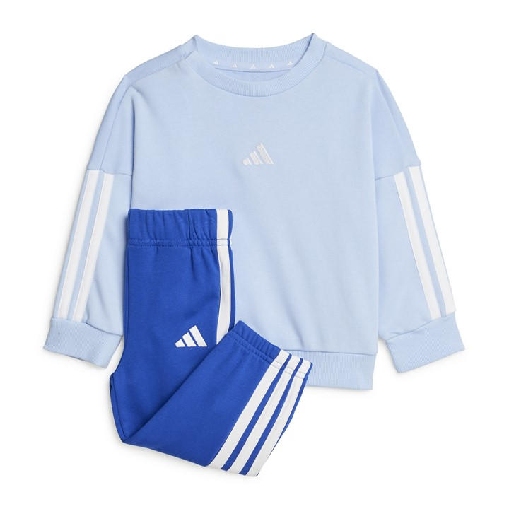 Adidas  Kids Blue  Bos Jog French Terry Set in Size 6 - 9 Months, Sports Direct