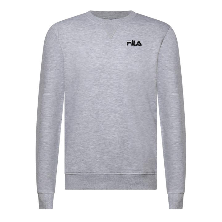 Fila Men's Grey Casper Crew Sweatshirt in Size XL, Sports Direct