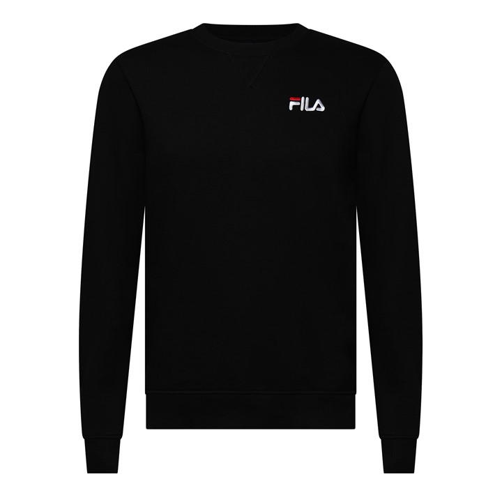 Fila Men's Black Casper Crew Sweatshirt in Size XL, Sports Direct