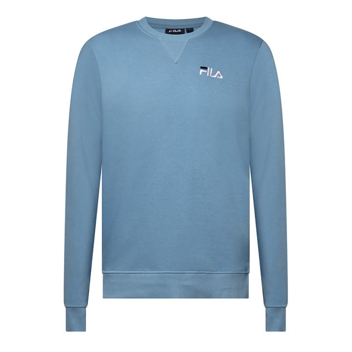 Fila Men' Blue Casper Crew Sweatshirt in Size S, Sports Direct