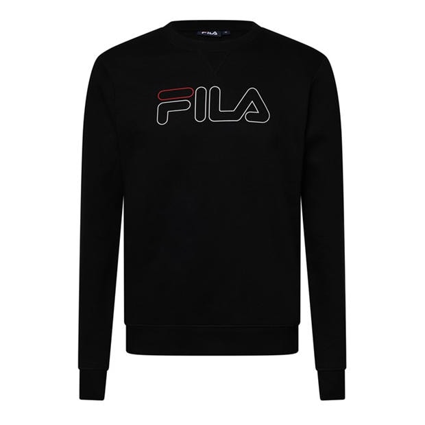 Black - Fila - Fila Jude Crew Sweat Sn99