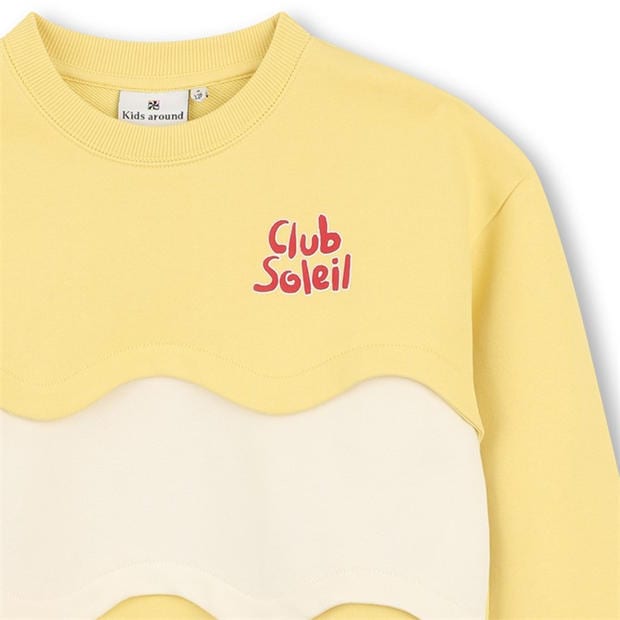 Yellow - Kids Around - Crew Sweatshirt