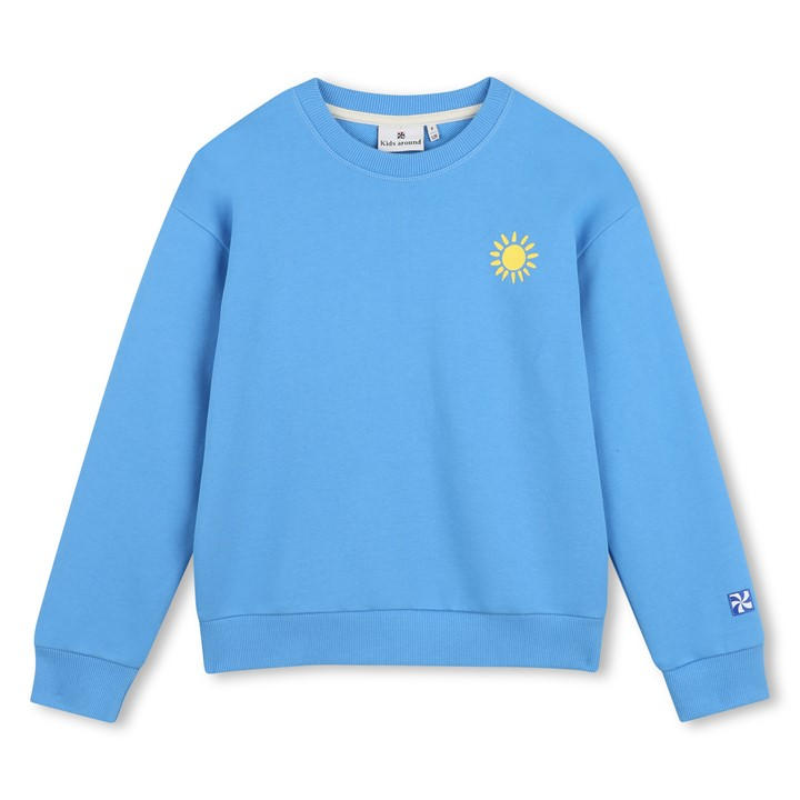 Kids Around Boys Blue Crew Sweatshirt in Size 8 - 9 Years, Sports Direct