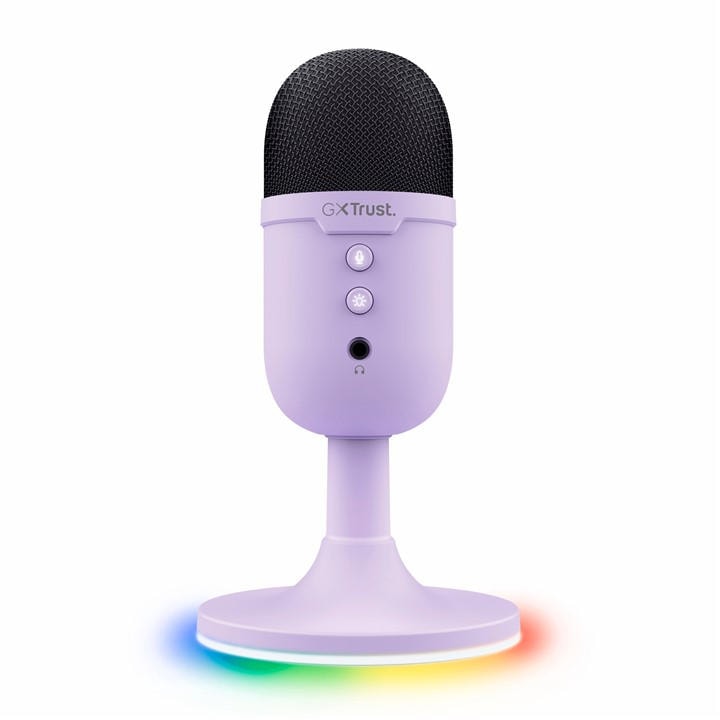 Trust Unisex Purple Gxt 234 Yunix Microphone -