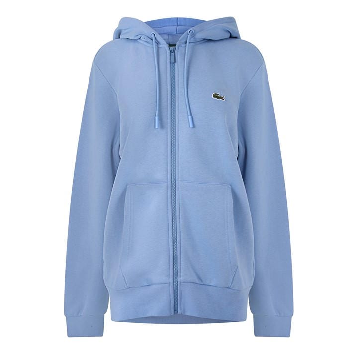 Lacoste Men's Blue Basic Full-Zip Hoodie in Size XL, Sports Direct