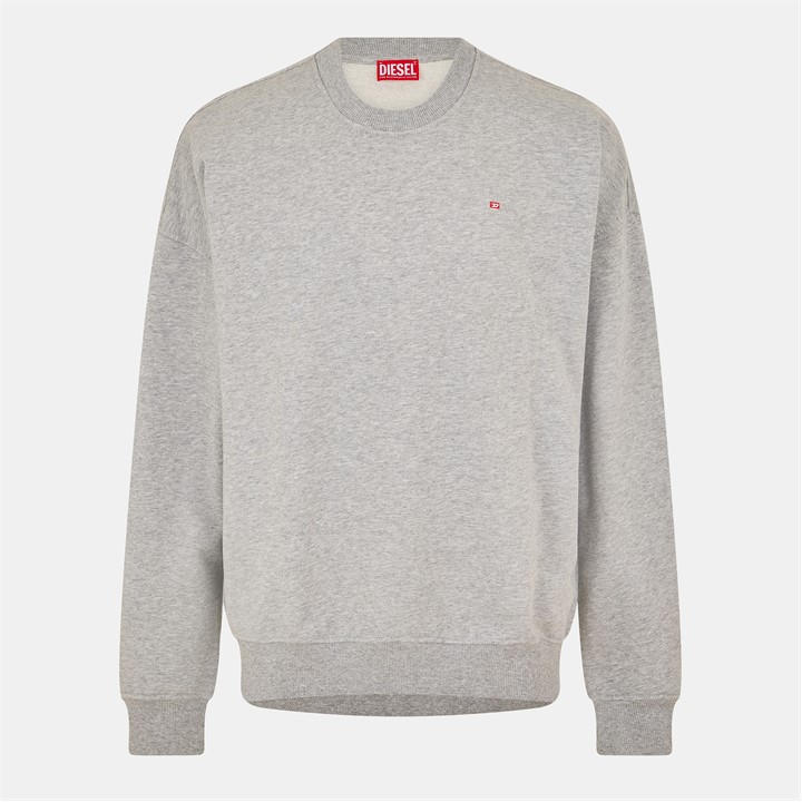 Diesel Men' Grey -Rob-Doval-Pj Sweatshirt in Size S, Sports Direct