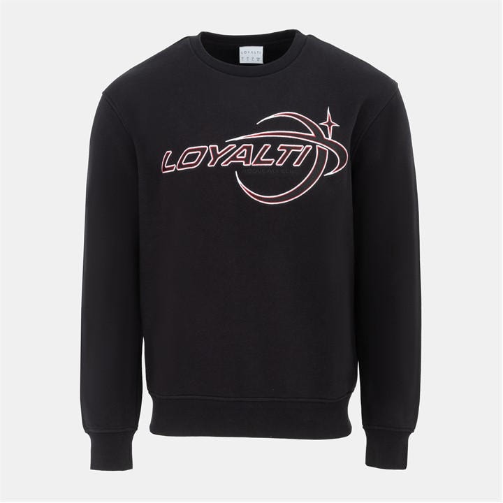 Galaxy Men' Crewneck Sweatshirt, Football by Loyalti in Size S, Sports Direct
