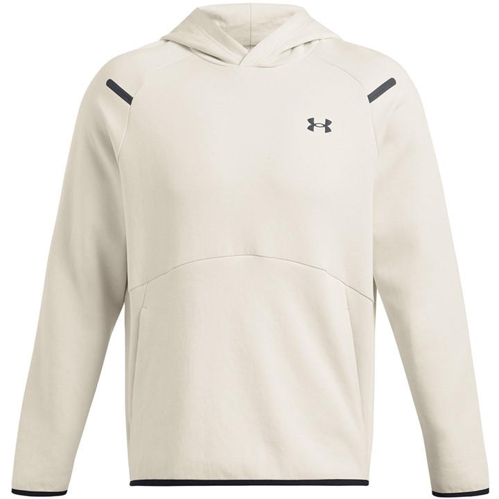 Under Armour Men's White Unstoppable Fleece Hoodie in Size L, Sports Direct
