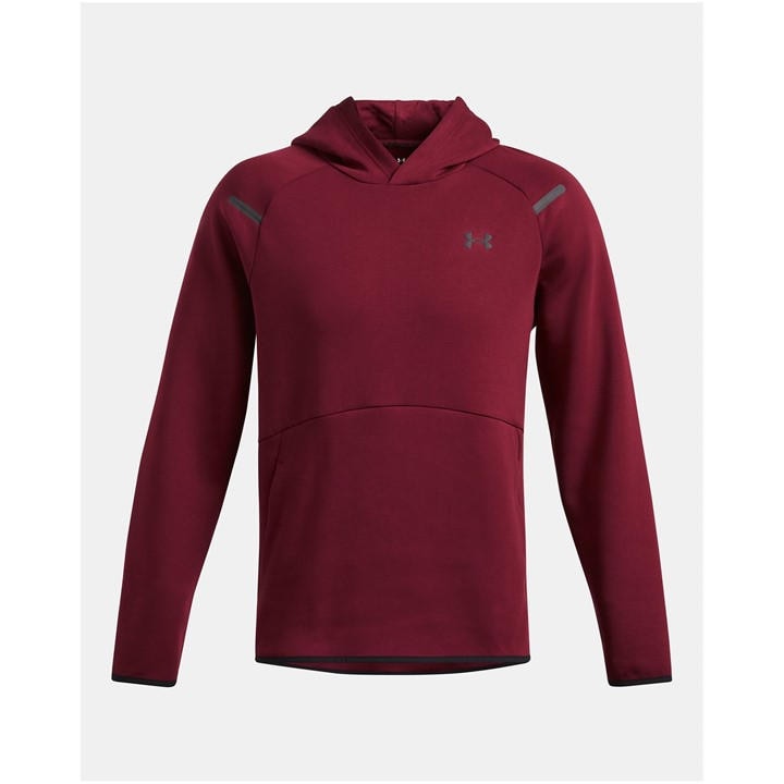 Under Armour Men's Red Unstoppable Fleece Hoodie in Size L, Sports Direct