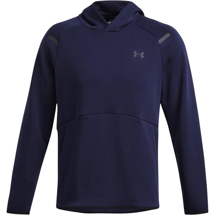 Under Armour Men' Blue Unstoppable Fleece Hoodie in Size S, Sports Direct