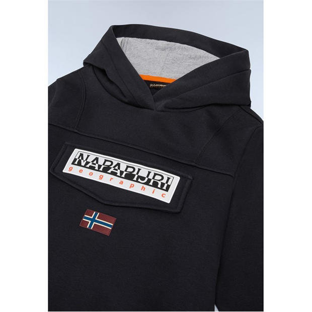 Black 041 - Napapijri - Burgee Hoodie Juniors