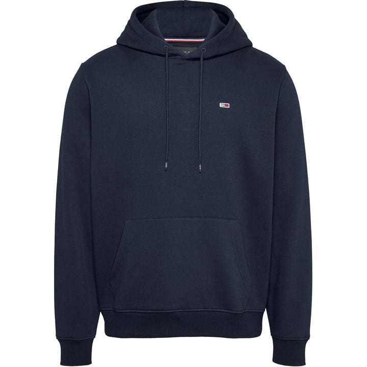 Tommy Jeans Men's Blue Small Flag Hoodie in Size XS, Sports Direct