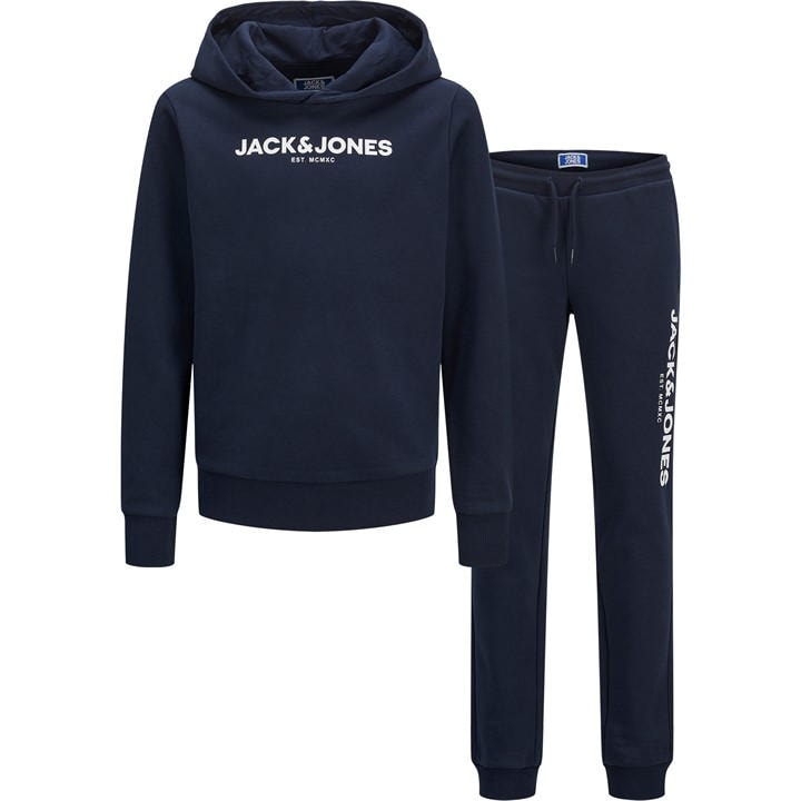 Jack And Jones Boys Blue Kids' Harry Hoodie in Size 9 - 10 Years, Sports Direct