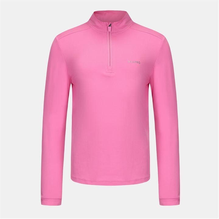 Usa Pro Girls Pink 1/4 Zip  in Size 13 - 14 Years, Sports Direct