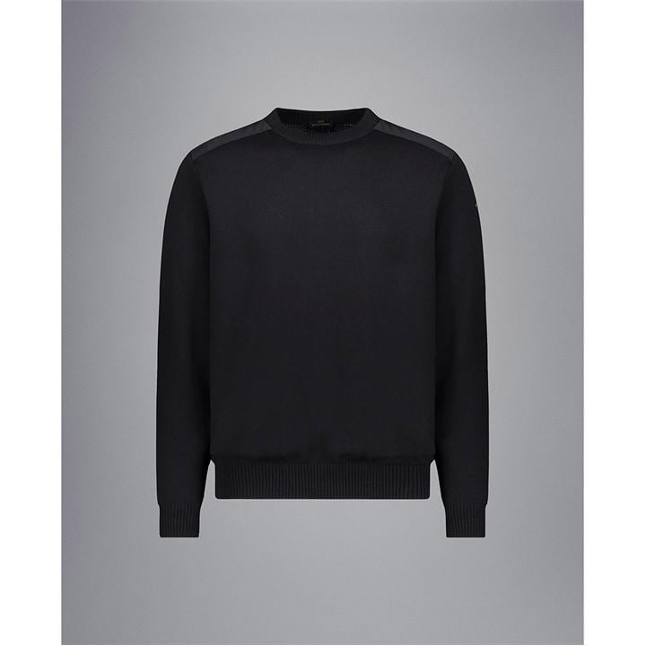 Paul And Shark Men' Black Crewneck Sweatshirt in Size S, Sports Direct