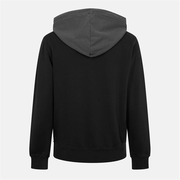 Черно 001 - Boss - Men's WeBlock Orange Cotton Pullover Hoodie