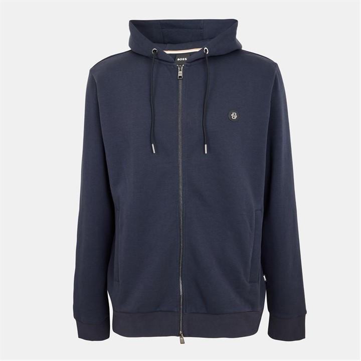 Boss Men's Blue Hbb Cspence Zip Hoodie in Size 2XL, Sports Direct