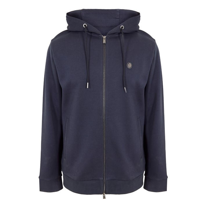 Boss Men's Blue Hbb Cspence Zip Hoodie in Size 3XL, Sports Direct