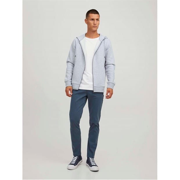 Lt Grey Melange - Jack and Jones - Jack Bradley Sweat Z Sn63
