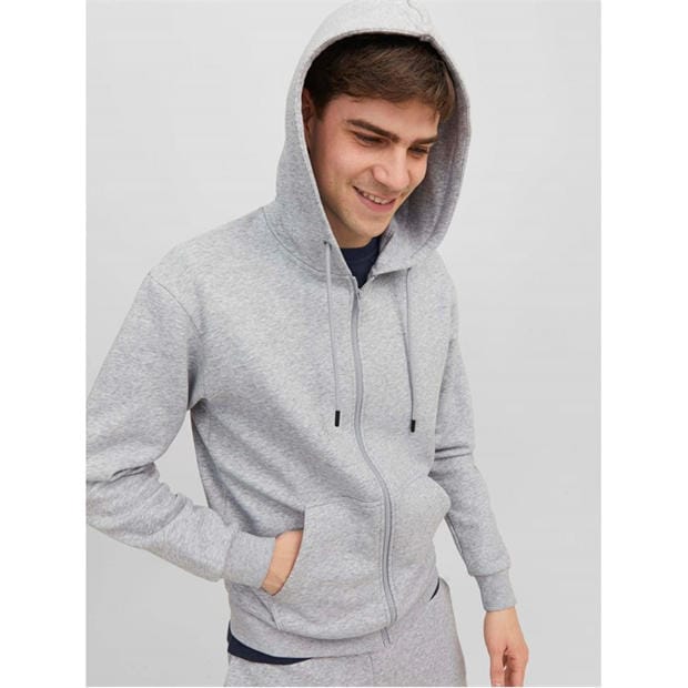 Lt Grey Melange - Jack and Jones - Jack Bradley Sweat Z Sn63