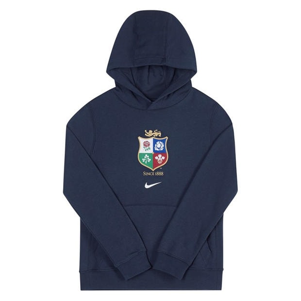 Obs/White - Nike - Unisex Adults British and Irish Lions Overhead Hoodie