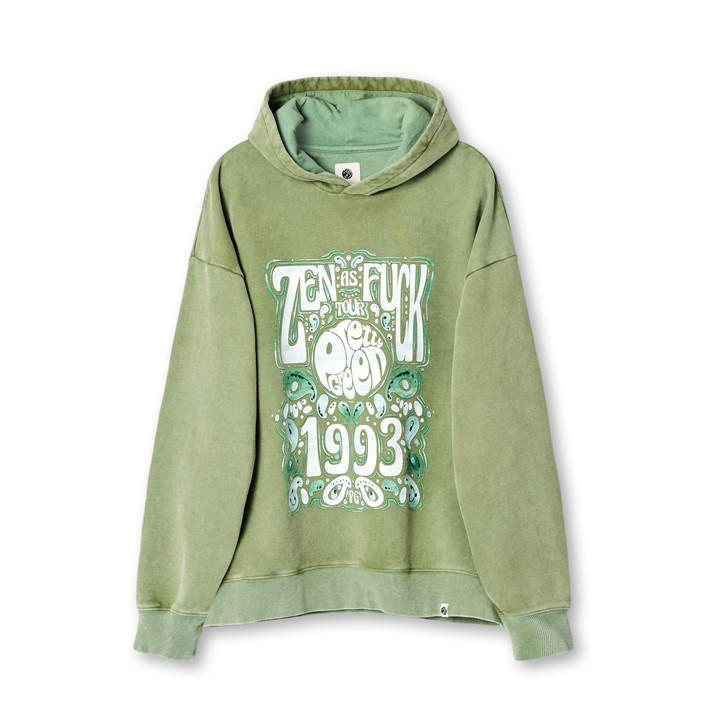 Pretty Green Men' Green Pretty Zen Tour Zip Hoodie in Size S, Sports Direct