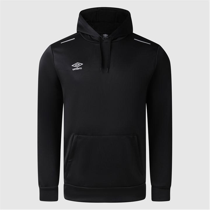 Umbro Men's Black Performance Hoodie in Size 2XL, Sports Direct