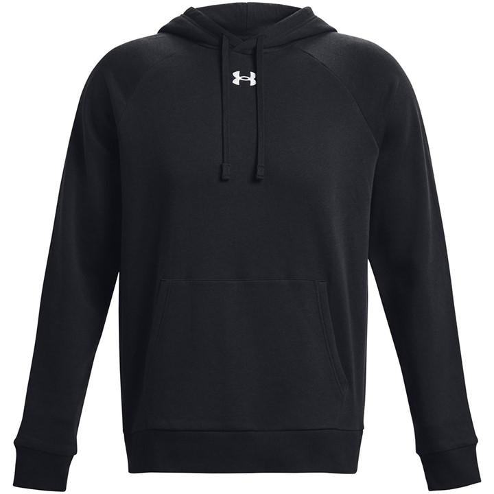 Under Armour Men's Black Rival Fleece Hoodie in Size XS, Sports Direct