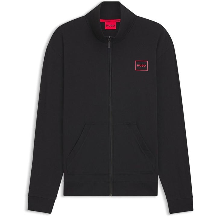 Hugo Men's Black Laze Zip Jacket 10261152 01 in Size M, Sports Direct