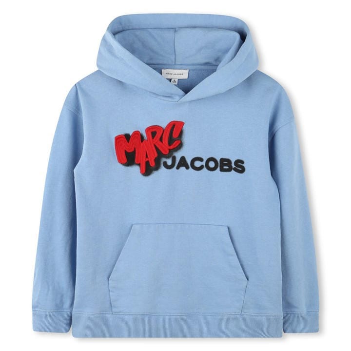 Marc Jacobs Boys Blue Kids' Pull Over Hoodie in Size 8 - 9 Years, Sports Direct