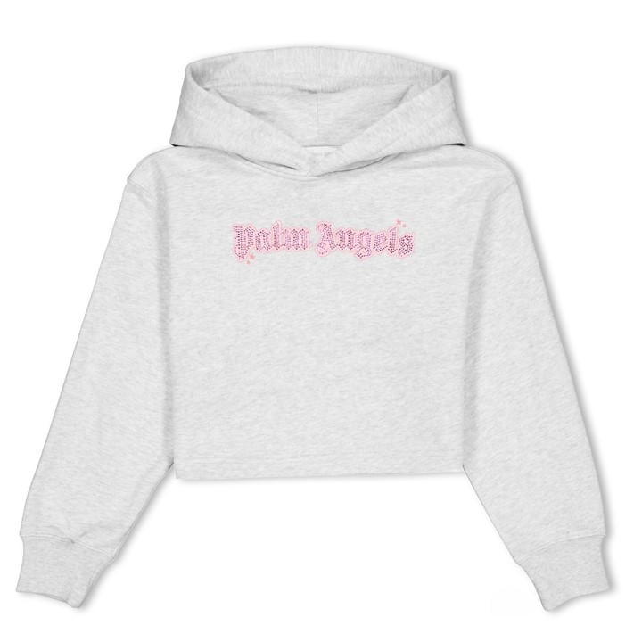 Palm Angels Girls Grey Palm Logo Oth Jn61 in Size 11 - 12 Years, Sports Direct