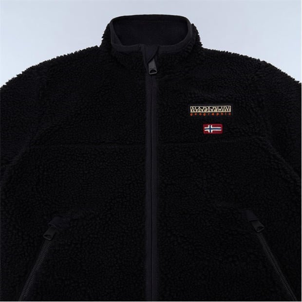 Black Beaut 941 - Napapijri - Kids' Tynik Full Zip Fleece