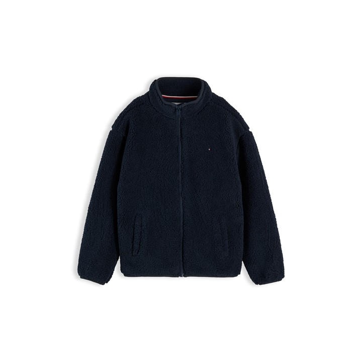 Tommy Hilfiger Boys Blue Tommy Flag Fleece Jn64 in Size 14 - 16 Years, Sports Direct