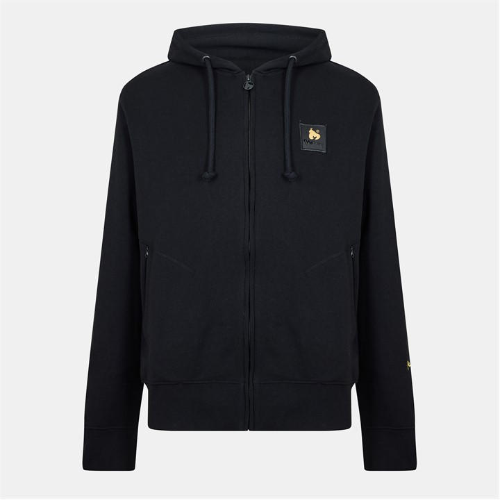 Money Men's Black Patch Zip Hoodie in Size XS, Sports Direct