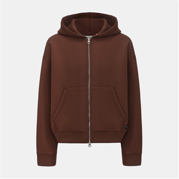 Firetrap Men's Brown Scuba Full Zip Hoody in Size M, Sports Direct