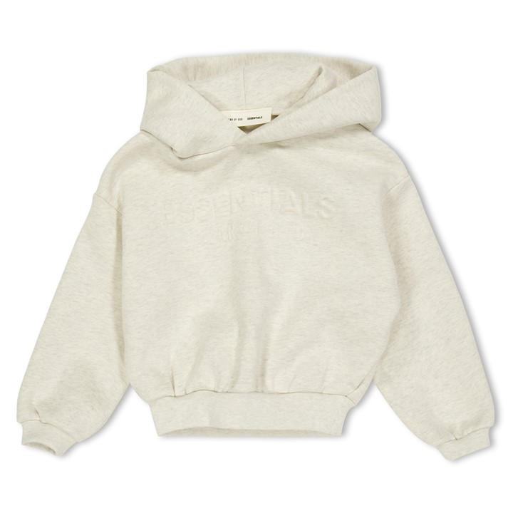 Fear Of God Essentials  Kids Grey ' Overhead Hoodie in Size 9 - 10 Years, Sports Direct