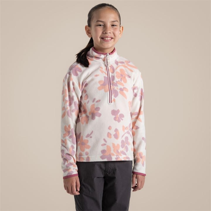 Craghoppers  Kids  ' Bachas Quarter Zip Fleece in Size 11 - 12 Years, Sports Direct