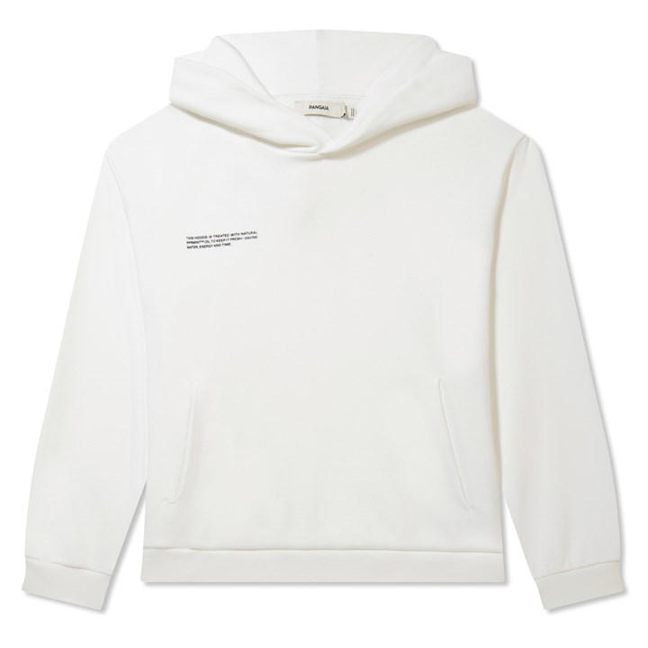 Pangaia Kids White 365 Hoodie in Size 7 - 8 Years, Sports Direct