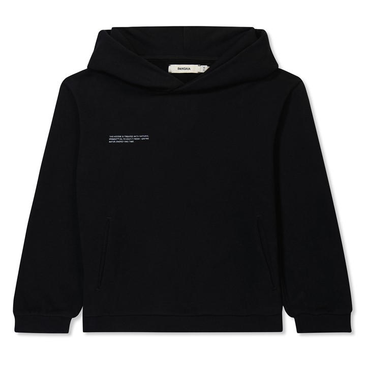 Pangaia Kids Black 365 Hoodie in Size 7 - 8 Years, Sports Direct