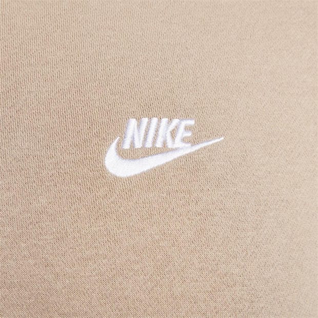 Khaki - Nike - Sportswear Club Fleece Men's Full-Zip Hoodie