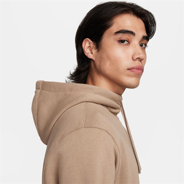 Khaki - Nike - Sportswear Club Fleece Men's Full-Zip Hoodie