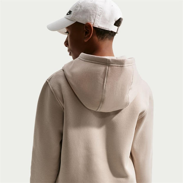 Cream - Nike - Sportswear Club Pullover Hoodie Junior Boys