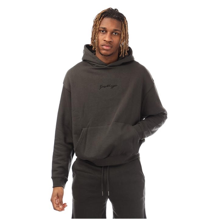 Hype  Black  Hoodie in Size 2XS, Sports Direct
