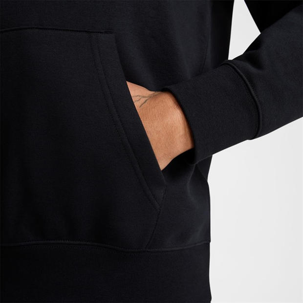 Black/Black - Nike - Men's Club Overhead Hoodie
