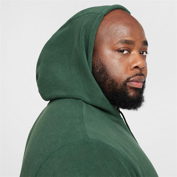Fir/White - Nike - Men's Club Winterised Hoodie