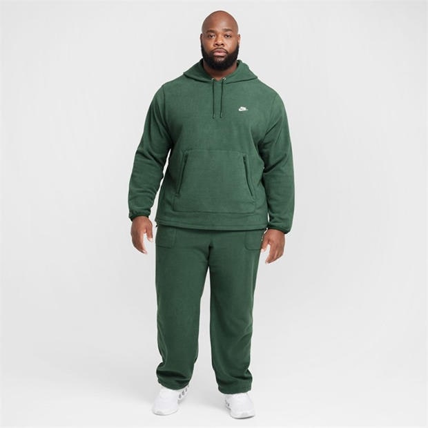 Fir/White - Nike - Men's Club Winterised Hoodie